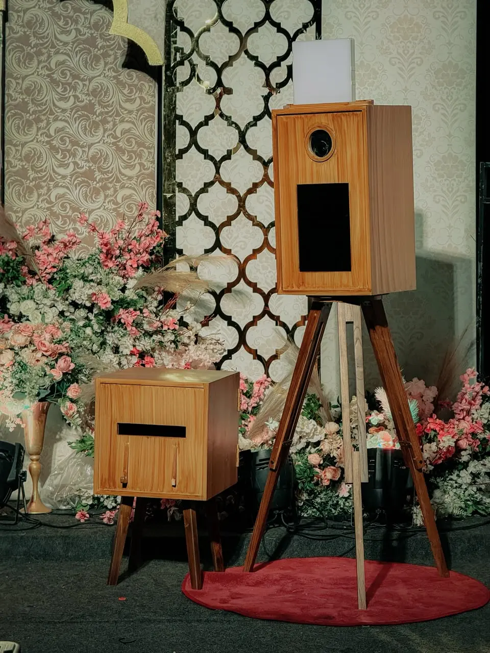 PartyBooth premium photobooth rental at a celebration in India