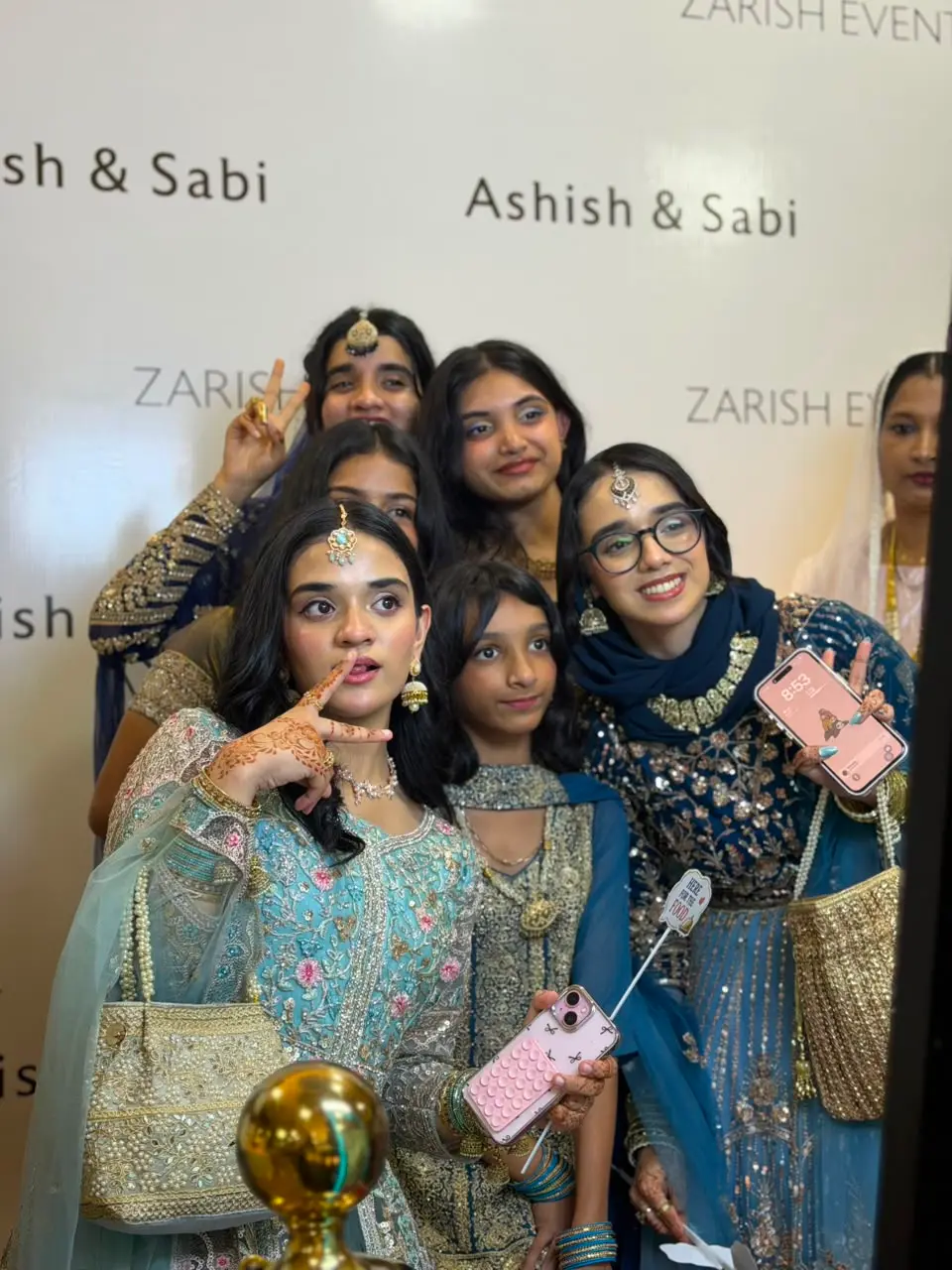 Fun photobooth moments captured at an event across India
